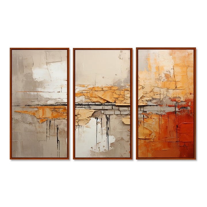 Orange Impressions I - Multi-Panels