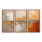 Orange Impressions I - Multi-Panels