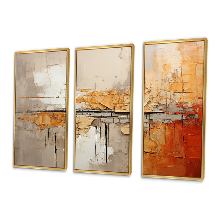 Orange Impressions I - Multi-Panels