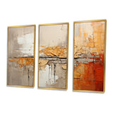 Orange Impressions I - Multi-Panels