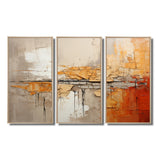 Orange Impressions I - Multi-Panels