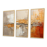 Orange Impressions I - Multi-Panels