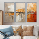 Orange Impressions I - Multi-Panels