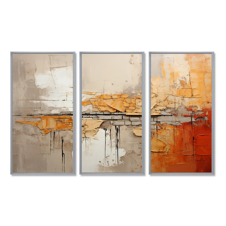Orange Impressions I - Multi-Panels