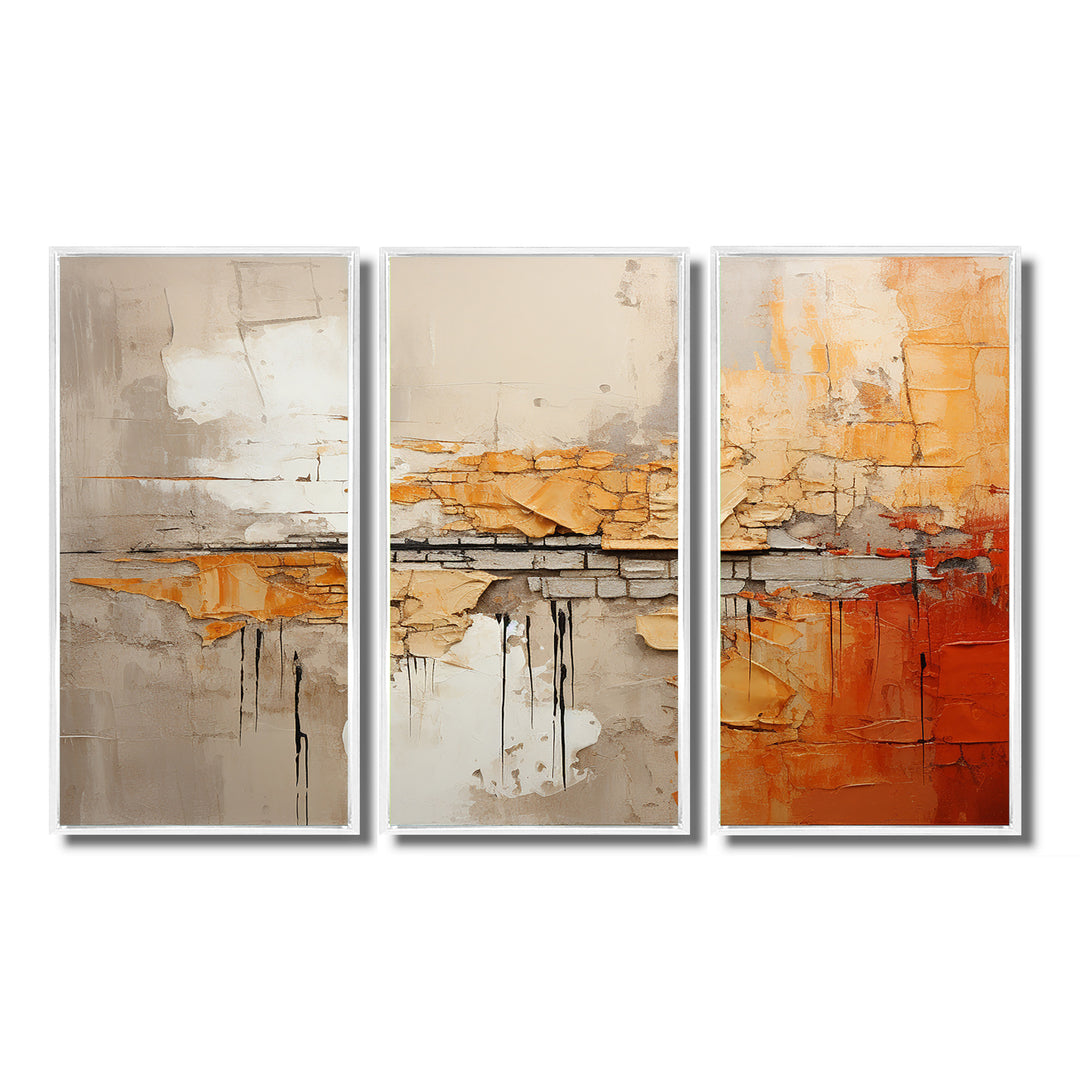 Orange Impressions I - Multi-Panels