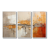 Orange Impressions I - Multi-Panels