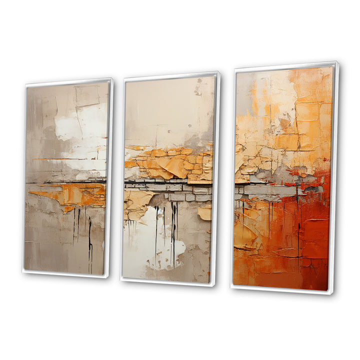 Orange Impressions I - Multi-Panels