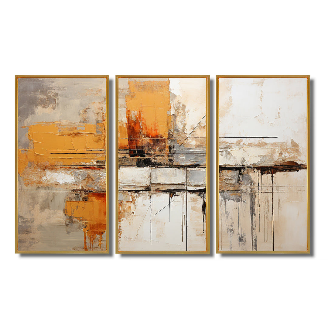 Orange Impressions II - Multi-Panels