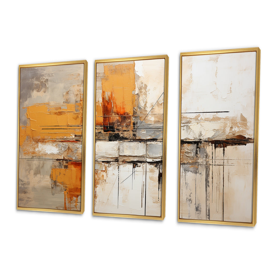 Orange Impressions II - Multi-Panels