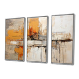 Orange Impressions II - Multi-Panels