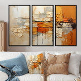 Orange Impressions III - Multi-Panels