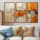 Orange Impressions III - Multi-Panels