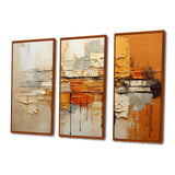 Orange Impressions III - Multi-Panels