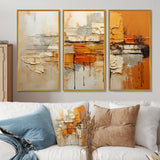 Orange Impressions III - Multi-Panels