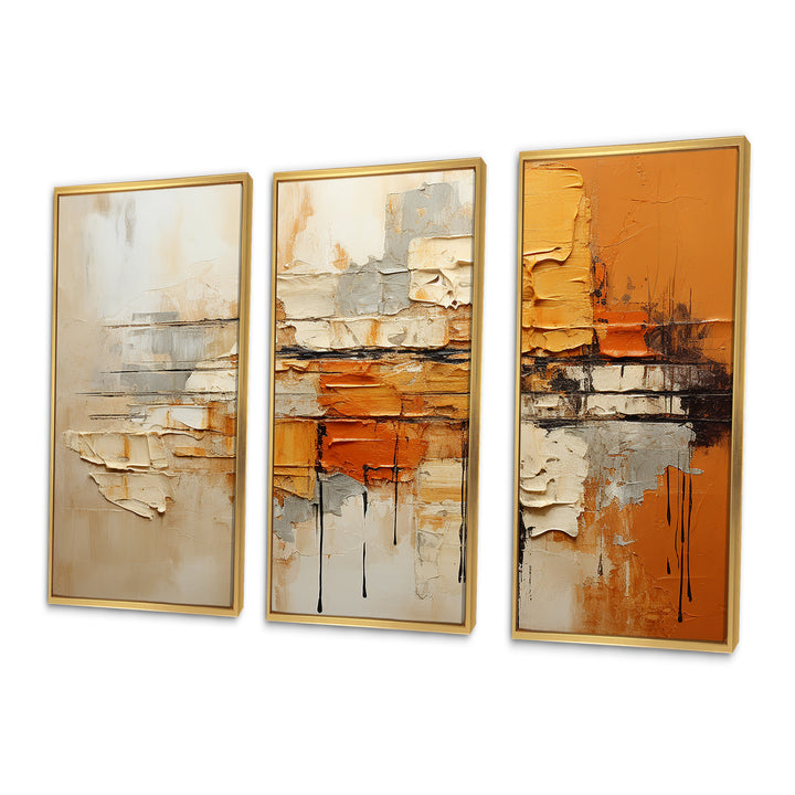 Orange Impressions III - Multi-Panels