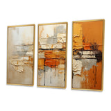 Orange Impressions III - Multi-Panels