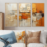 Orange Impressions III - Multi-Panels