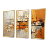 Orange Impressions III - Multi-Panels