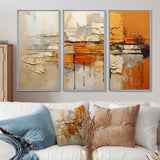 Orange Impressions III - Multi-Panels