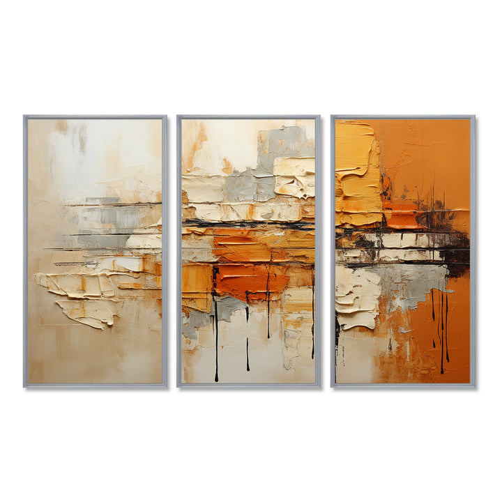 Orange Impressions III - Multi-Panels