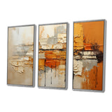 Orange Impressions III - Multi-Panels