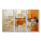 Orange Impressions III - Multi-Panels
