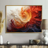 Energetic Spiralscape II - Abstract Canvas Wall Art