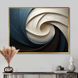 Geometric Spiral I - Abstract Canvas Wall Art