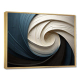 Geometric Spiral I - Abstract Canvas Wall Art