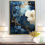 Liquid Ink Spiral II - Abstract Canvas Wall Art