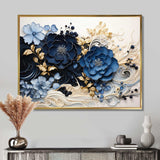 Liquid Ink Spiralscape I - Abstract Canvas Wall Art