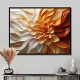 Sunlit Spiral - Abstract Canvas Wall Art