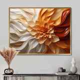 Sunlit Spiral - Abstract Canvas Wall Art