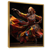 African Tribal Dance V - People Canvas Wall Art