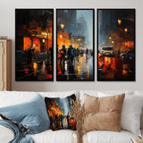 African American Harlem City - Multi-Panels