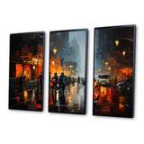 African American Harlem City - Multi-Panels