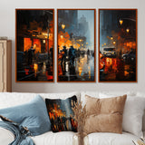 African American Harlem City - Multi-Panels