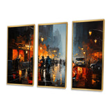 African American Harlem City - Multi-Panels