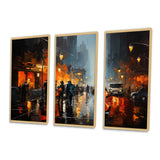 African American Harlem City - Multi-Panels