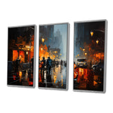 African American Harlem City - Multi-Panels
