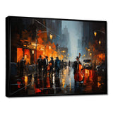 African American Harlem City - People Canvas Wall Art