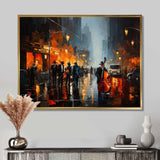 African American Harlem City - People Canvas Wall Art