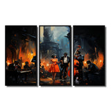 Music In Harlems III - Canvas Wall Art Sets