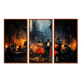 Music In Harlems III - Canvas Wall Art Sets