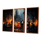 Music In Harlems III - Canvas Wall Art Sets