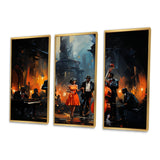 Music In Harlems III - Canvas Wall Art Sets
