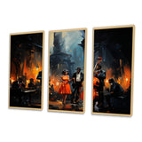 Music In Harlems III - Canvas Wall Art Sets