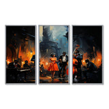 Music In Harlems III - Canvas Wall Art Sets