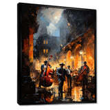 Jazz Harlem Renaissance IV - People Canvas Wall Art