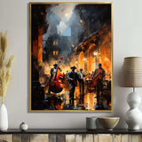 Jazz Harlem Renaissance IV - People Canvas Wall Art